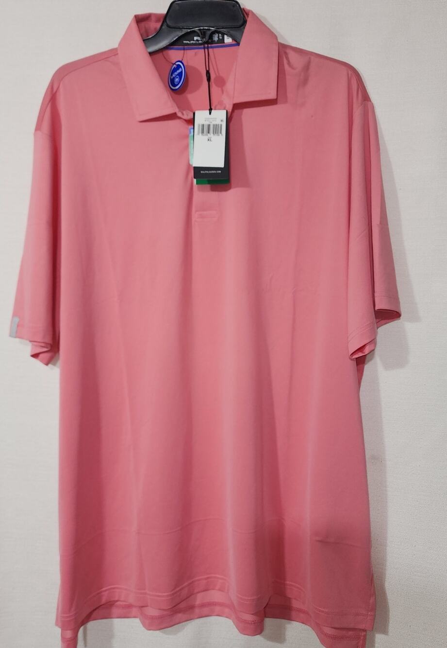Ralph Lauren RLX Pink Polo Men's XL NWT